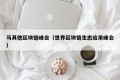 马其他区块链峰会（世界区块链生态应用峰会）